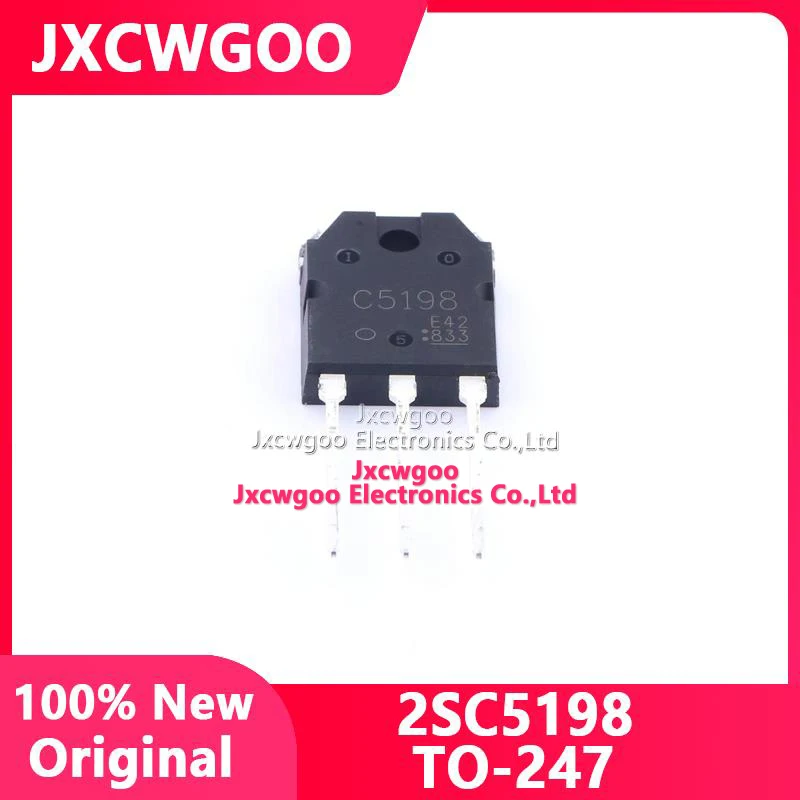

20PCS = 10 Pair 100% New Imported Original 2SA1941 2SC5198 A1941 C5198 TO-247 Audio Power Amplifier Transistor