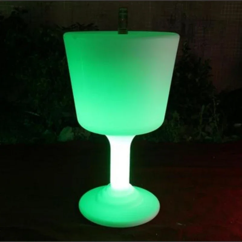 Креативный светодиодный барочный светящийся ведро для льда модный KTV цветной