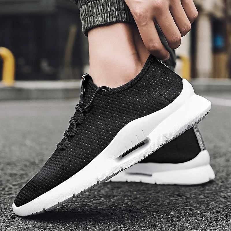 Men Light Running Shoes Jogging Brilliant  Breathable Women's Sneakers Slip on Loafer Shoe Men's Casual Cycling Shoes Size 46