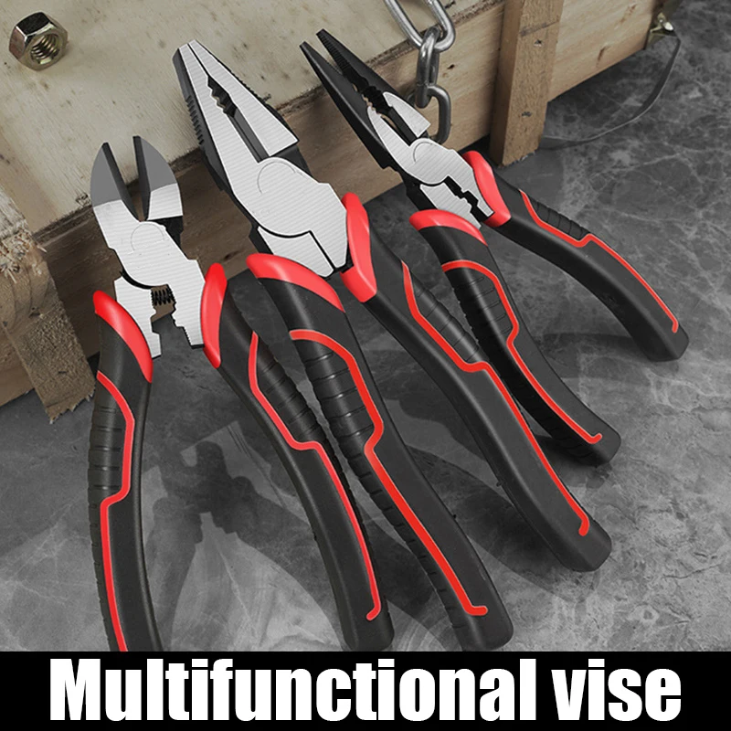 

Multifunctional Universal Diagonal Pliers Needle Nose Pliers Hardware Tools Universal Wire Cutters Electrician Wire Pliers