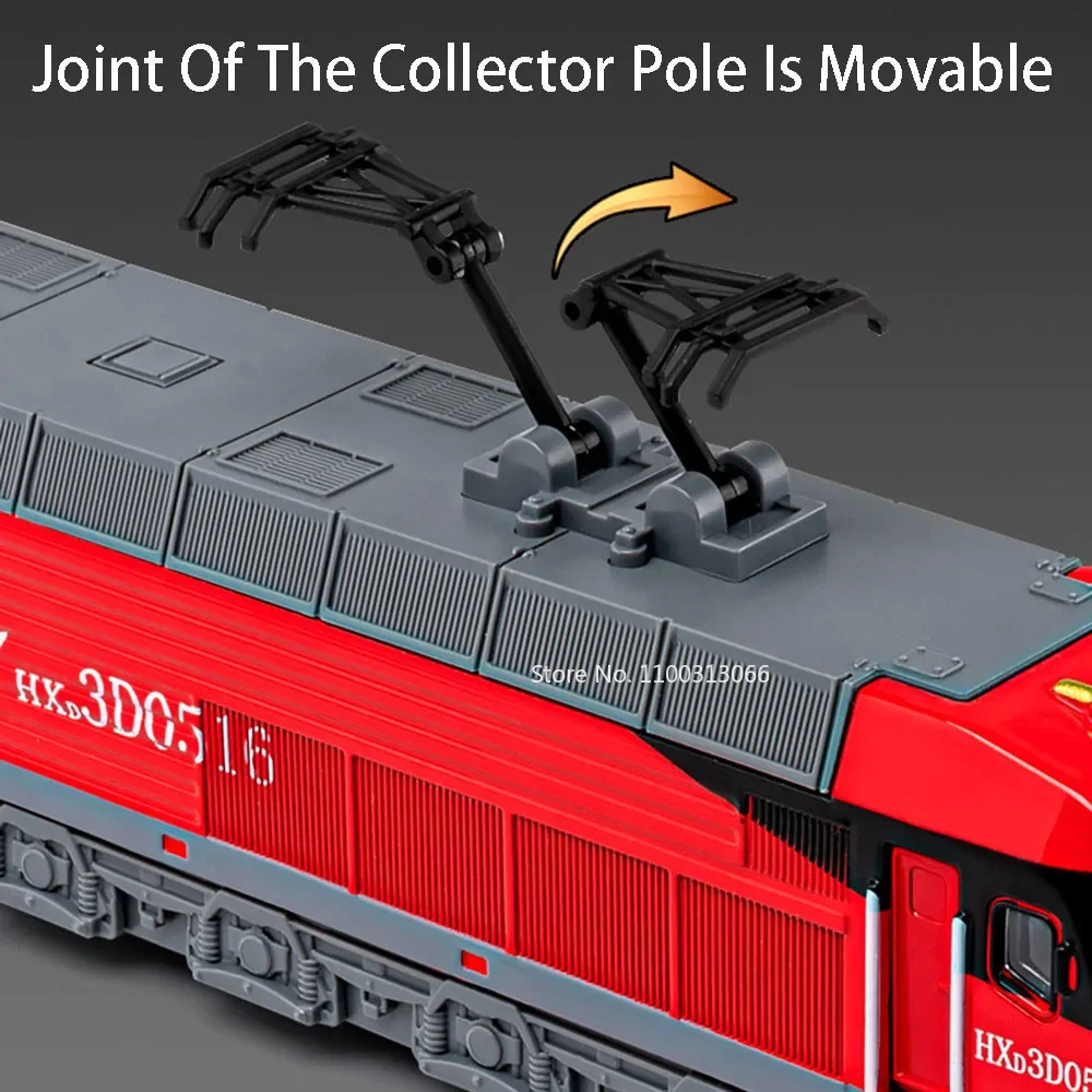 Модель поезда DONGFENG HEXIE в масштабе 1:87 игрушечные автомобили литые под давлением 4