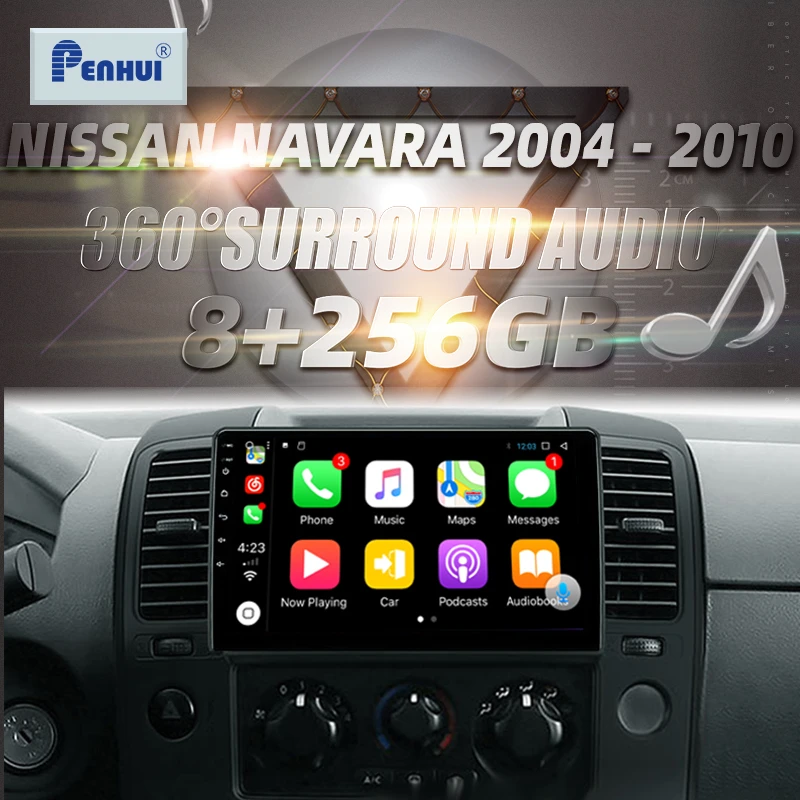 

HIFI for Nissan Navara 2004 - 2010 Car Radio Multimedia Video Player Navigation GPS Android10.0 double din
