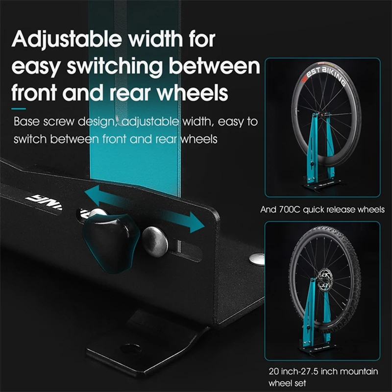 

Quality WEST BIKING Professional Wheel Truing Stand Bicycle Adjustment Rims MTB Road BMX Bike Wheel Maintenance Cycling Repair T