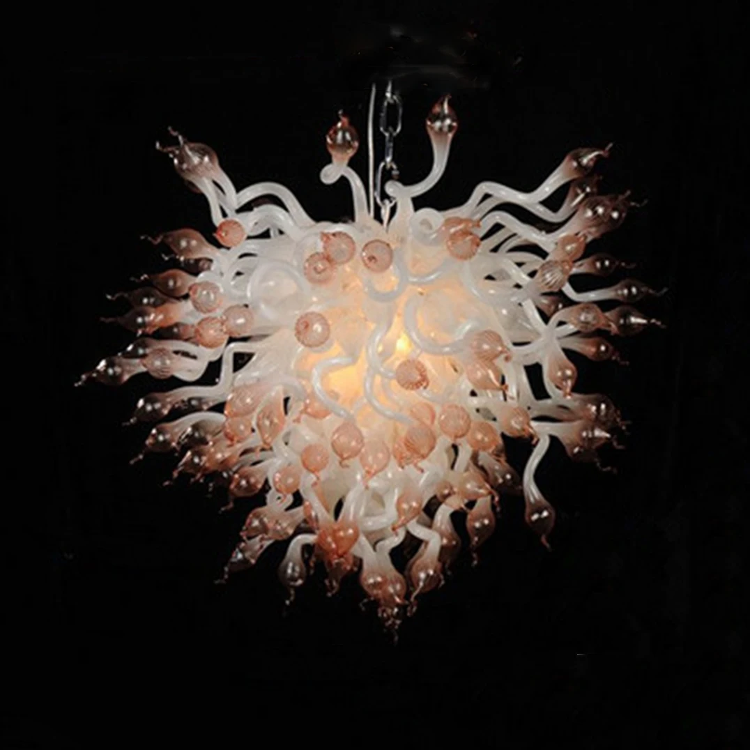 

Promotion Free Shipping UL/CE LED Murano Glass Art Unique Glass Chandelier Light