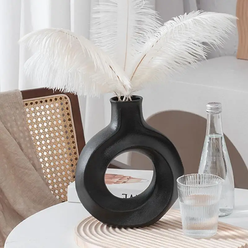 Вазы для домашнего декора круглые в стиле бохо гостиной многоразовые