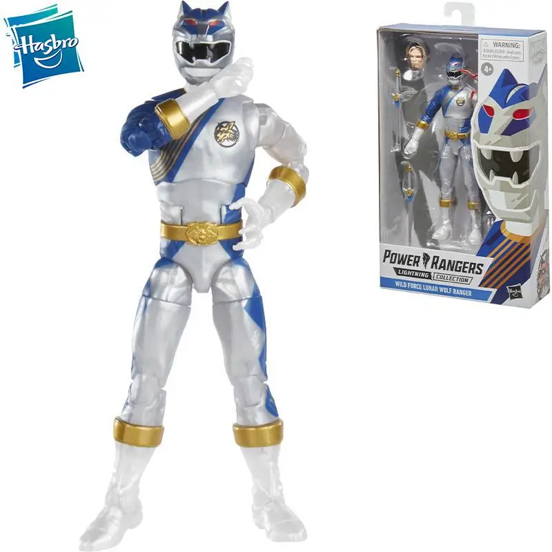 

Power Rangers Hasbro Lightning Collection Wild Force Lunar Wolf Ranger 6-inch Premium Collectible 6 Inch Action Figure Toy F4506