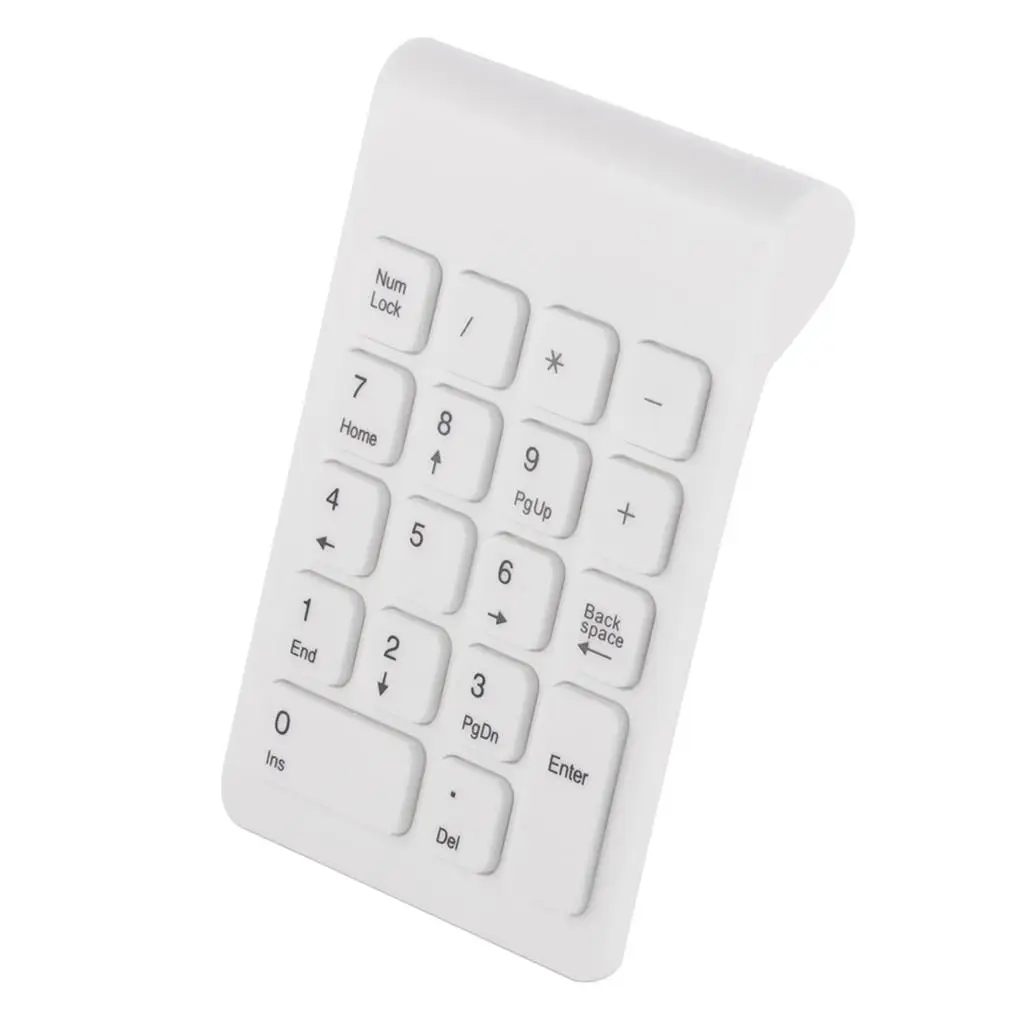 

Маленький размер, USB, беспроводная клавиатура с 18 клавишами, для домашнего использования, для ноутбуков, кассоров, планшетов, компьютеров, на...