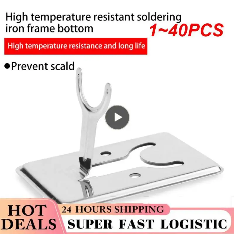 

1~40PCS Mini Soldering Iron Adjustable Temperature Electric Solder Iron Rework Station Mini Handle Heat Pencil Welding Repair