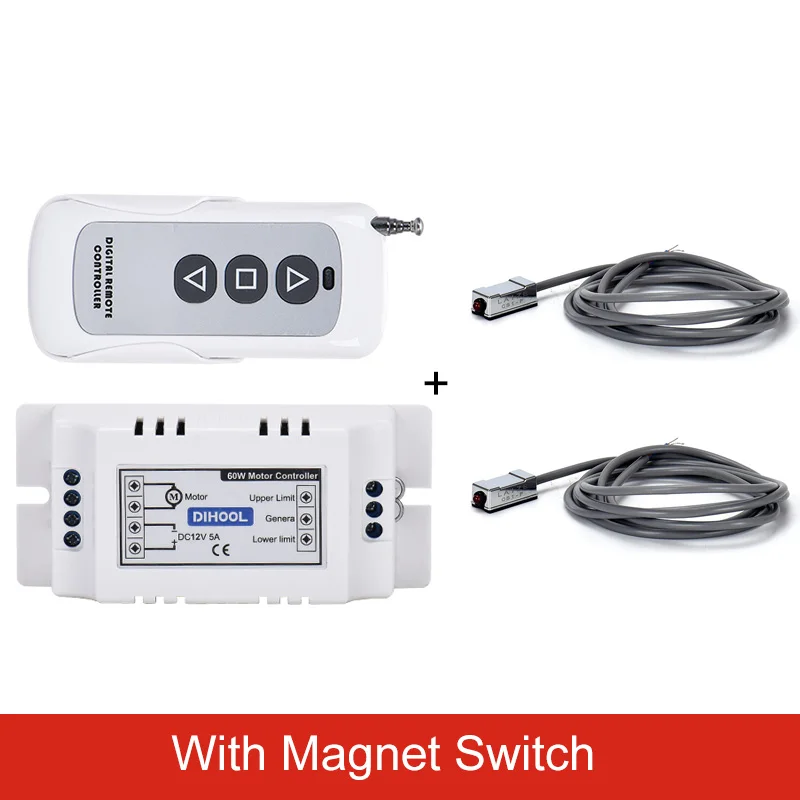 Контроллер электродвигателя 5A RF прямой и обратный с магнитным язычковым