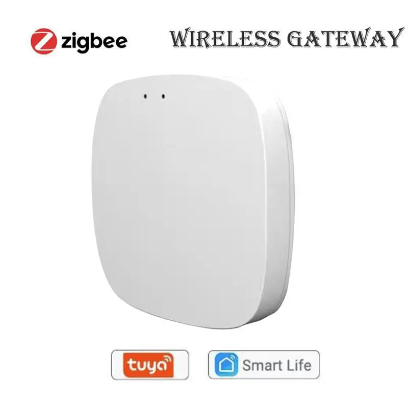 

Tuya ZigBee Smart Gateway Hub Smart Home Bridge Smart Life APP Wireless Remote Controller Works with Alexa Google Home