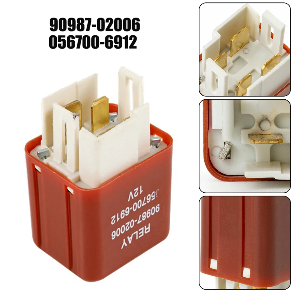 

Interior Replacement Parts Relay Interior Replacement Parts Plastic Tank Fan Relay 12V For Toyota Water Tank Fan New