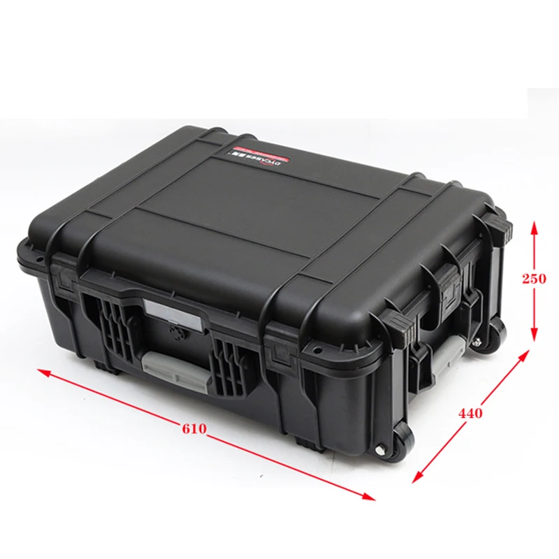 High Quality Plastic Tool Case Equipment Protection Box Portable Toolbox Shockproof Storage Case With Pre Cut Foam