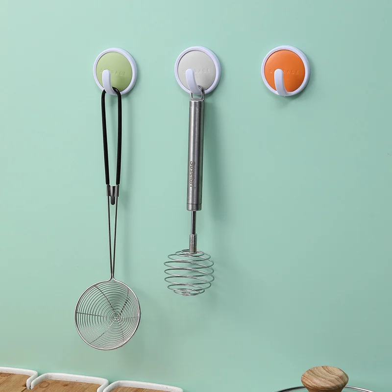 

Strong traceless hook kitchen bathroom towel rack hook household non-drilling multi-functional household storage accessories