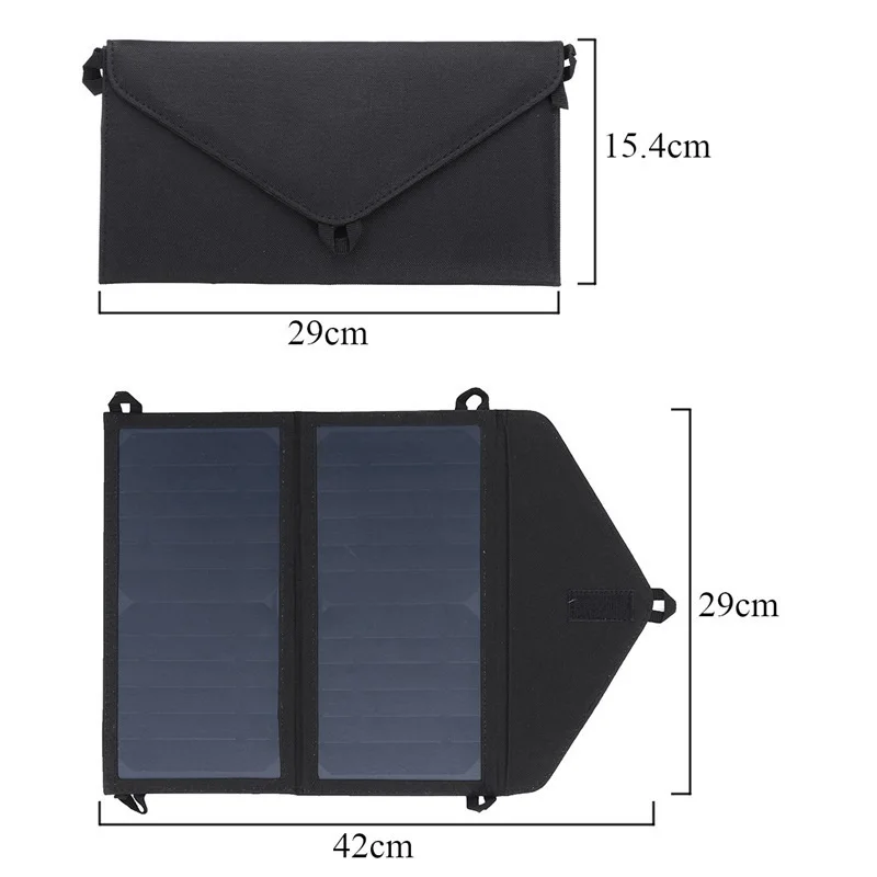 

Продаваемая солнечная панель Mini 5V14W, преобразователь солнечной батареи SUNPOWER, портативный складной пакет