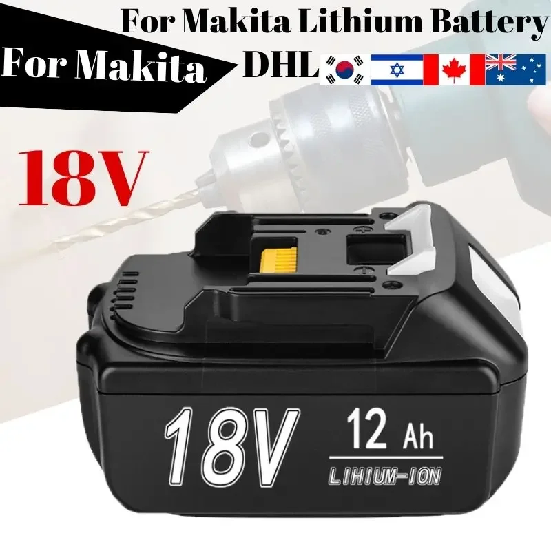 6000 мАч для Makita 18 В аккумуляторная батарея электроинструментов со светодиодной