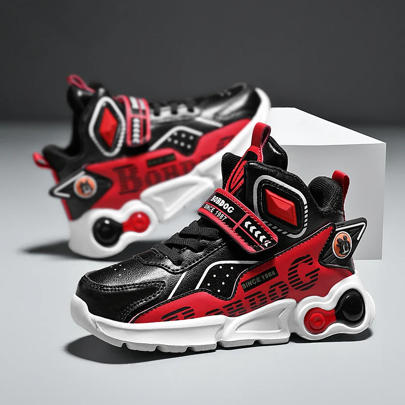 

Super Cool Teenager Sneakers for Boys High Top Basketball Shoes Boy Luxury Brand Kids Boy Sport Shoes Children Running Shoe