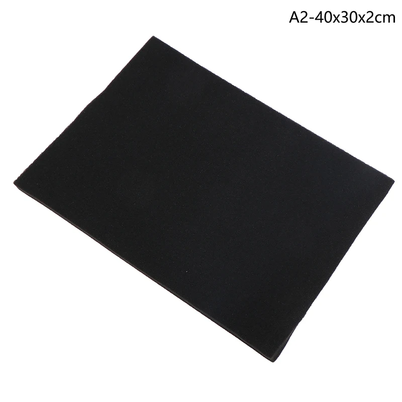 

1 шт., черный, 1-5 см, 40*30 см, высокая плотность, точный ящик для инструментов, пенопластовая вставка, предварительно вырезанный выбор, пенопласт для жесткого футляра и футляра, пенопластовый коврик