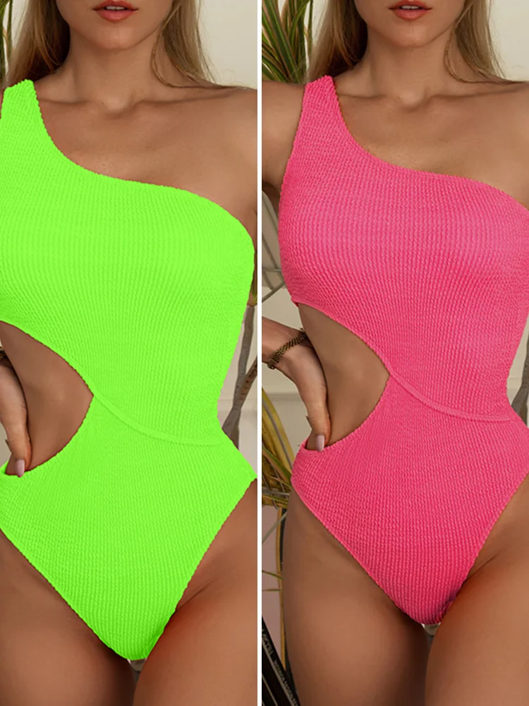 Купальник Miyouj с рюшами женский купальник монокини черного цвета на бретельках