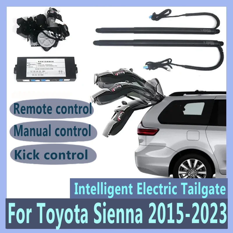 

For Car Electric Tailgate For Toyota Sienna 2015-2023 Intelligent Tail Box Door Power Operated Trunk Decoration Refitted Upgrade