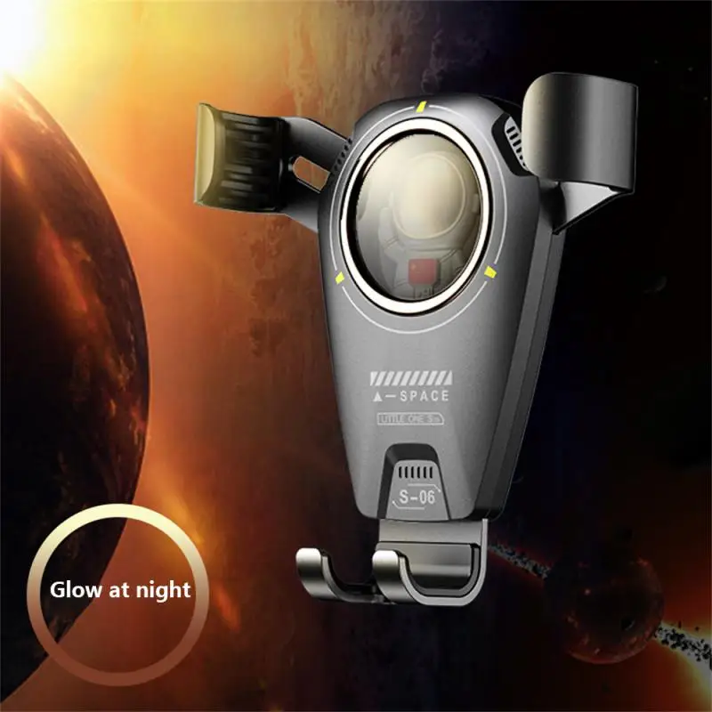 

Universal Mobile Phone Stand Portable Cartoon Car Air Outlet Gravity Holder Durable Mobile Phone Holder Mobile Phone Accessories