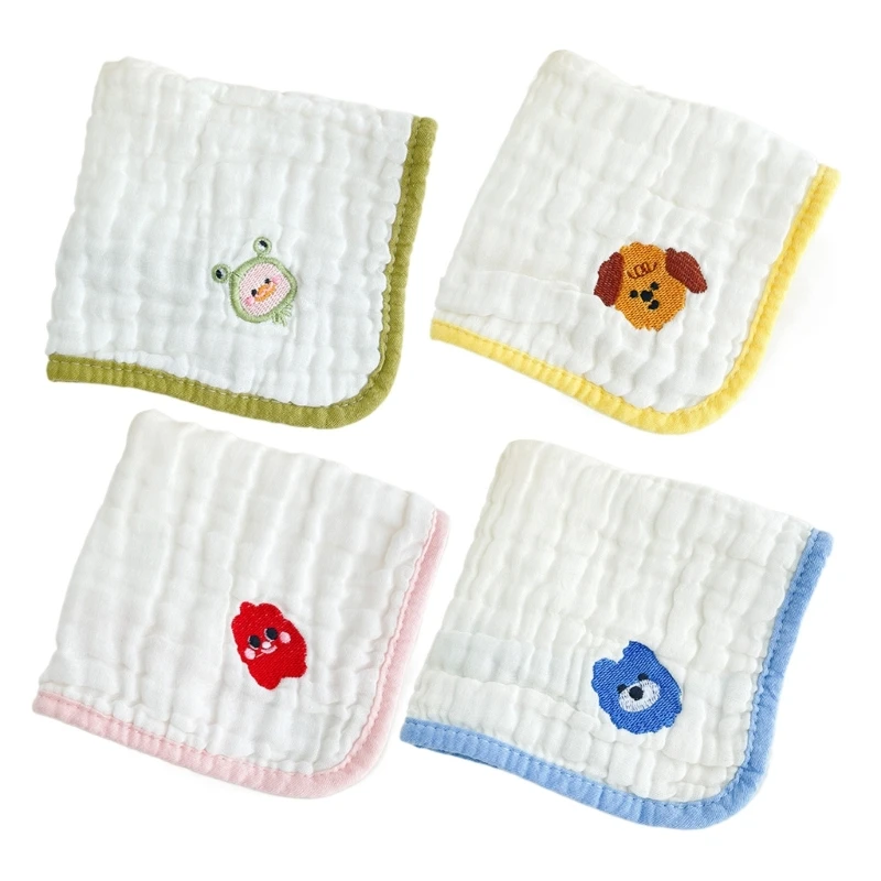 Baby Bath Towel Wipes Baby Washcloths Newborn Face Towel Baby Burp Cloths Soft Absorbent Cotton Wash Towel 11