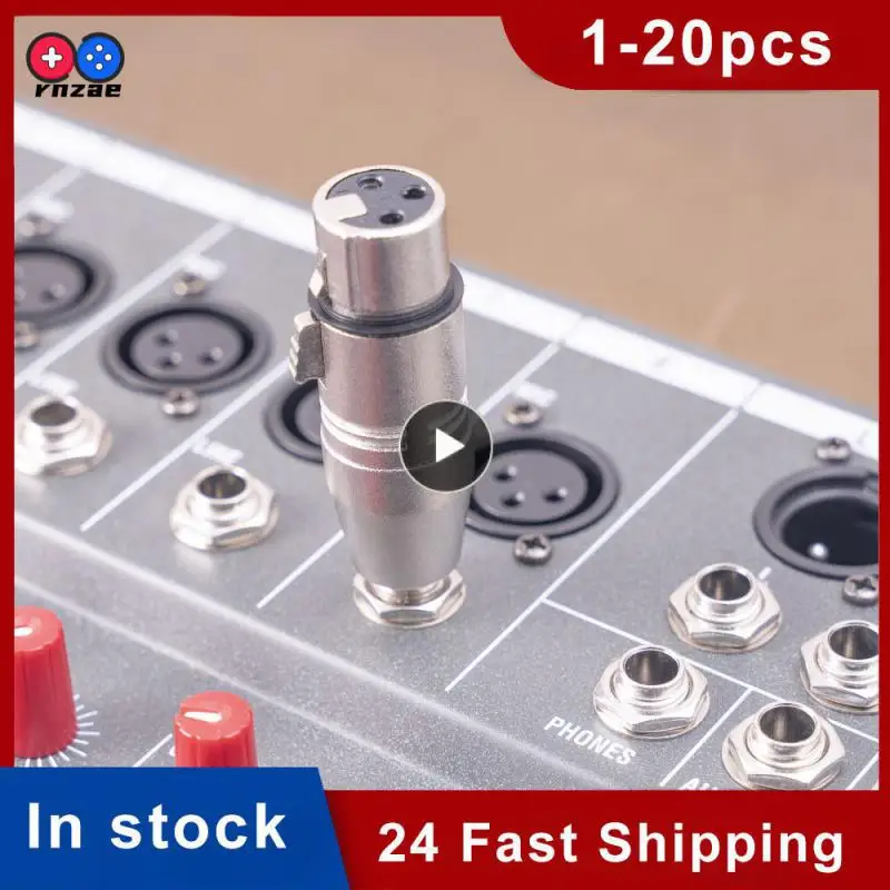 

Долговечный конвертер защита внешнего сигнала, закрытый контакт и хорошая Женская головка, одинарный полиэтиленовый пакет, соединитель Xlr