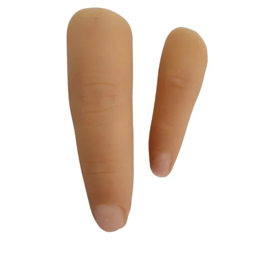 

custom color prosthetic Silica gel finger cosmetic prosthesis for amputee