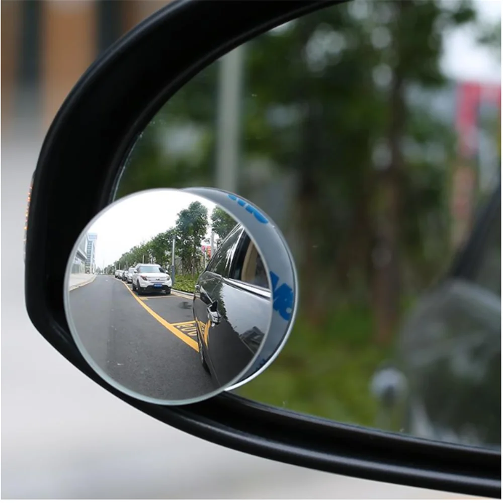 

Зеркало автомобильное без оправы, 360 градусов, HD, для слепых зон, регулируемое для VW Golf 4 5 6 Polo Passat B5 B6 B7 CC Jetta Mk6 Tiguan
