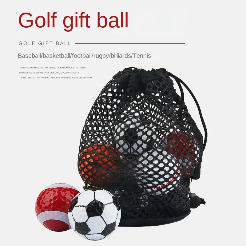6Pcs Golf Sport Ball Gift Set Ball Golf Practice Ball Golf Ball Golf Accessories