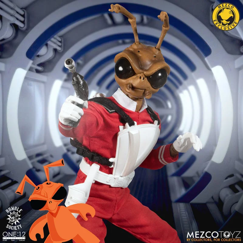 Фото Оригинальные фигурки MEZCO One:12 Collective Void Cadet Gomez и Vortex Strike Suit в наличии, коллекционные модели игрушек №3
