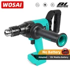 Шуруповерт WOSAI аккумуляторный, 130 нм, 18 в, с литиевой батареей Makita