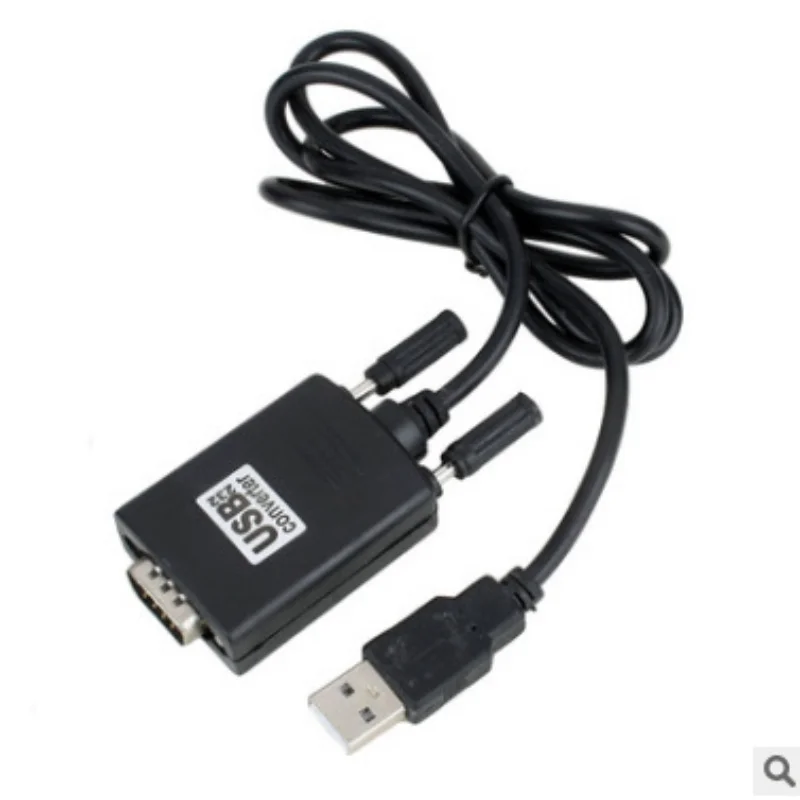 

USB 2.0 To RS232 Serial DB9 9 Pin Male Converter Cable Black 0.8m 1 Port Adapter for Cisco Routers Switches Telescope