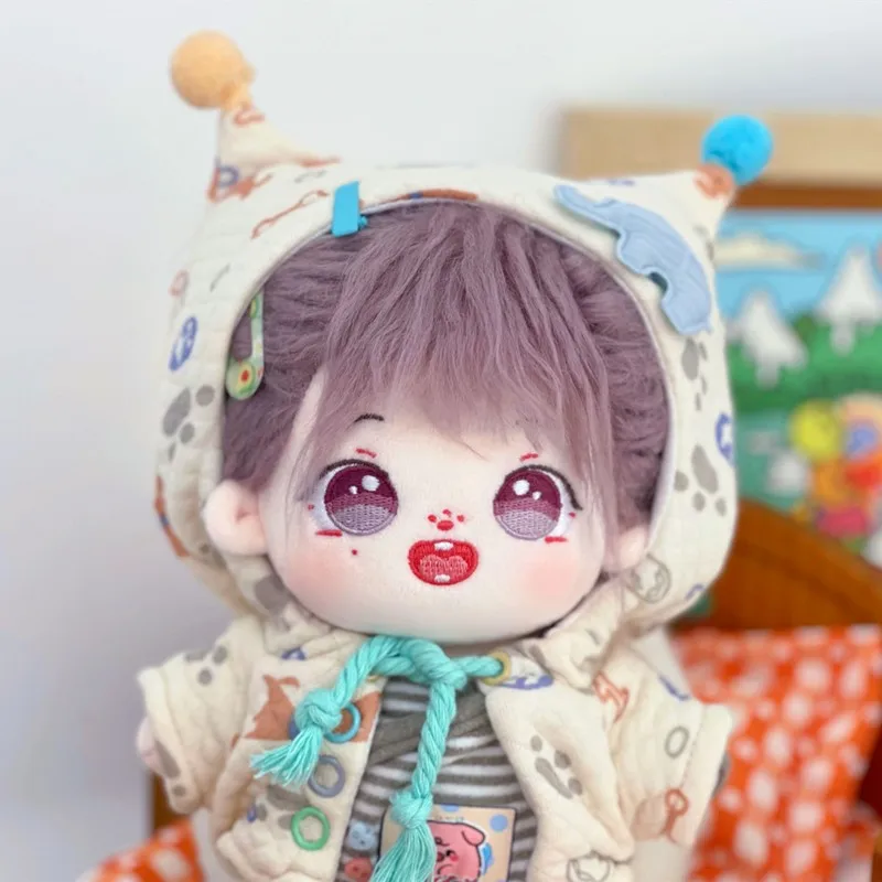 

Аниме игра геншин удартинг рагвиндр милый кролик толстый тело плюшевая кукла меняющая одежду костюм наряд игрушка 20 см косплей подарок