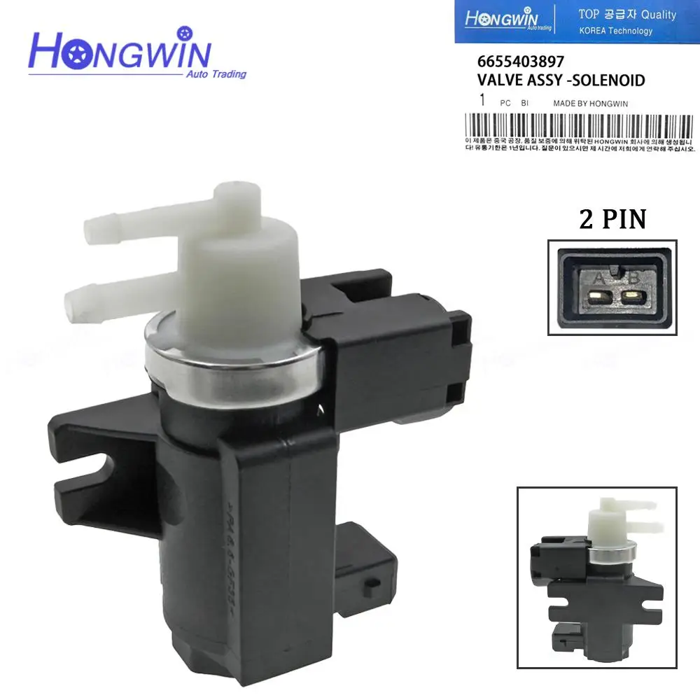 

Turbocharged Solenoid Valve Vacuum Modulator Fits Ssangyong D20 D27 Kyron Rodius Stavic For Rexton Actyon 6655403897 6655403797
