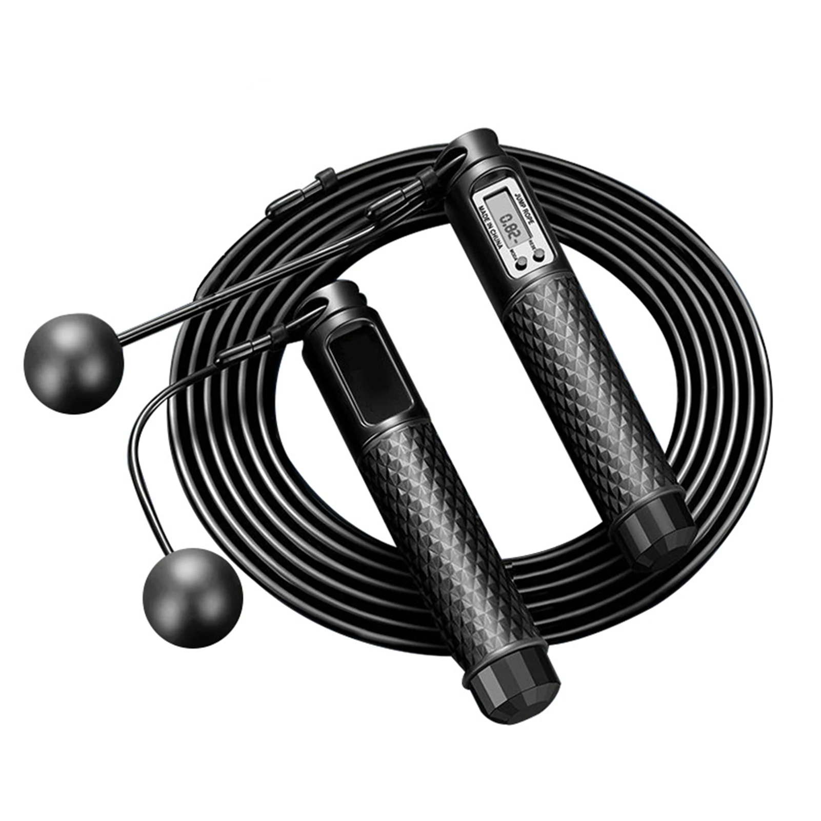 

Digital Counting wireless Jump Rope Men Cordless Single Skipping Rope speed Rope For 3 m Training Weight Loss Home Exercise