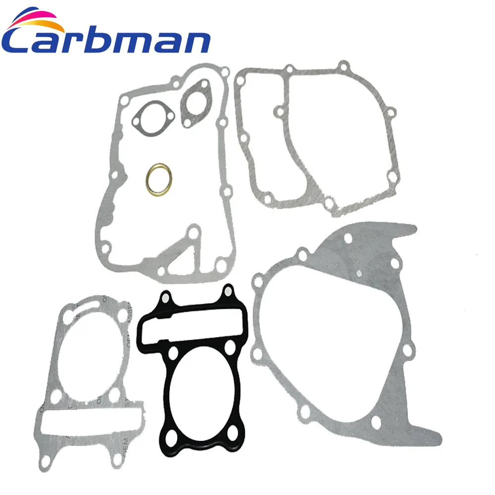 Полный комплект прокладок для коротких фотографий, модель GY6 125CC 150CC, скутер, мопед, карт, квадроциклов