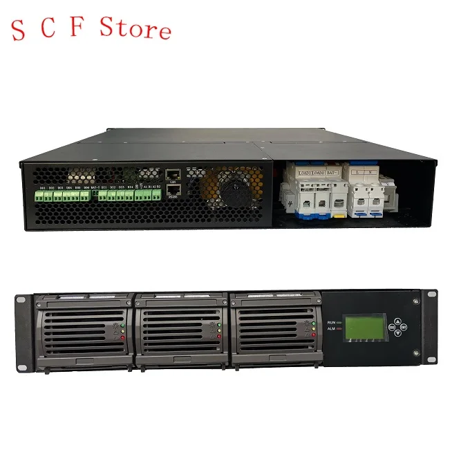 

Rack Mount 24V/48V/110V/220V Reliable Modular Telecom Rectifier Telecom N+1 DC Power Supply System Battery Charger