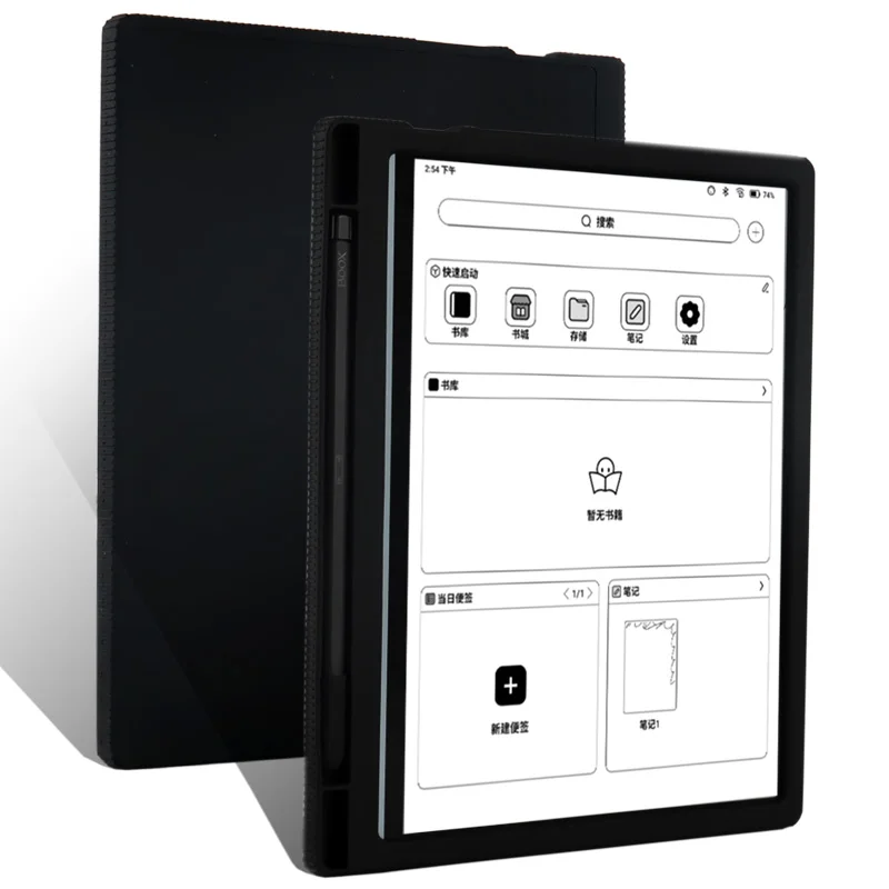 

With Pencil Holder Back Cover for Onyx Boox Note 4 5 3 2 X X2 Air 2 Plus Case 10.3" EBook Soft Safe Silicon Tablet Funda Shell