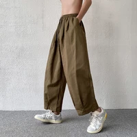 3 color oversized casual pants men fashion wide leg pants mens japanese streetwear loose hip hop straight pants mens trousers