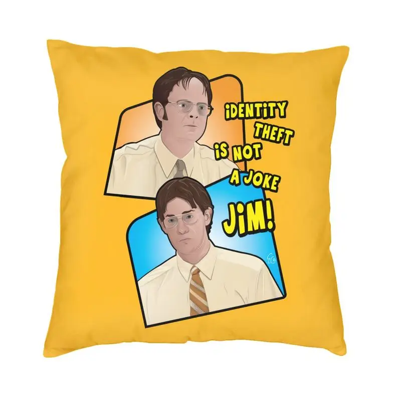 

Офисная Современная Наволочка на подушку Dwight Schrute, домашний декор, чехол для салона, комикс, идентификация, кража, ТВ-сериал, наволочка