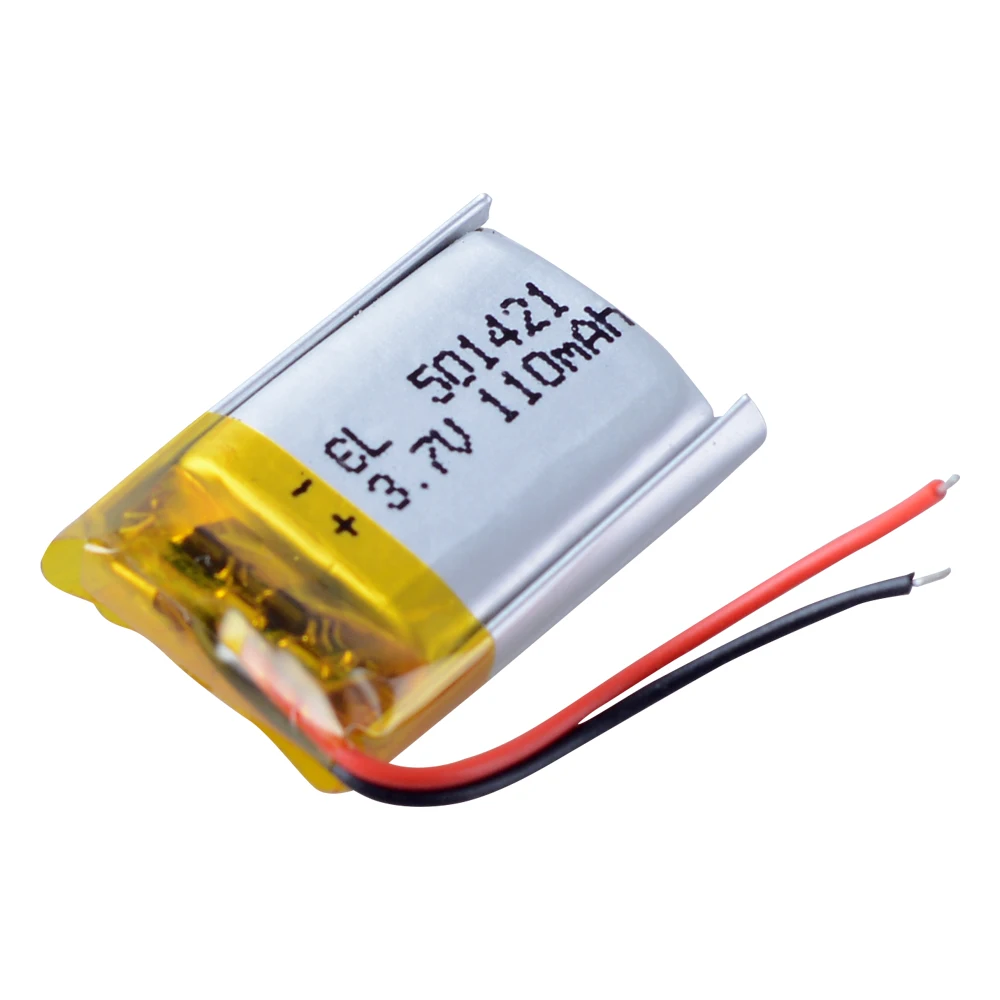 Литий-полимерная батарея LiPo 3 7В 110 мАч для 501522 501421