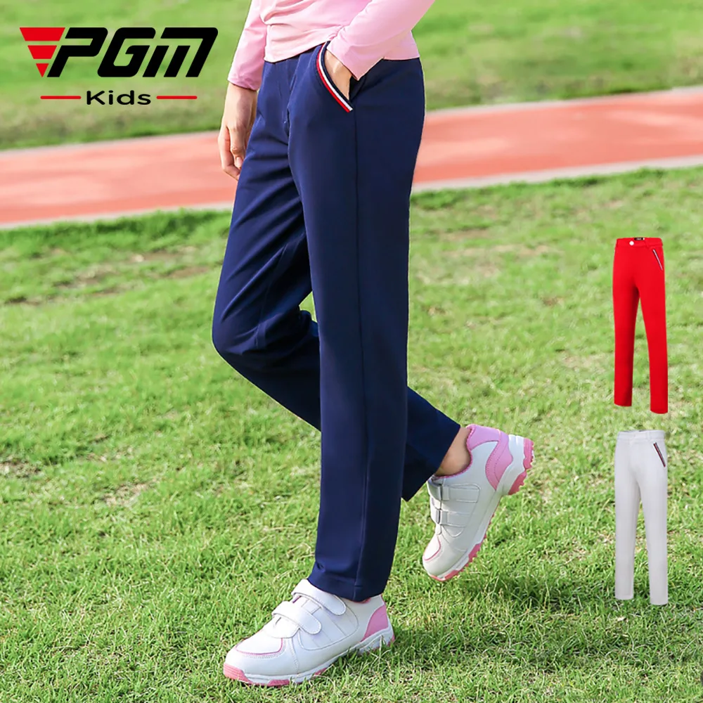 

PGM Summer Girls Trousers Golf Pants Kids Clothing Comfortable Fabric Sweatpants
