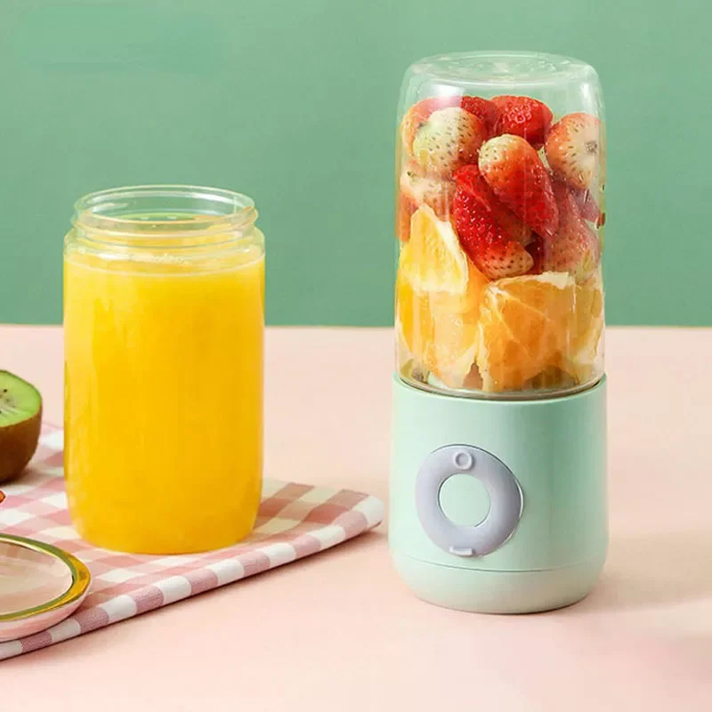 

NEW 2023 New in Cutter Portable Juicer Blender USB Mixer Mini Home Wireless Fruit Juicer Machine Food Processor Maker Juice Ext