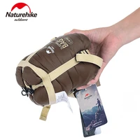 naturehike sleeping bag lightweight mini lw180 waterproof cotton sleeping bag nature hike tourist camping sleeping bag