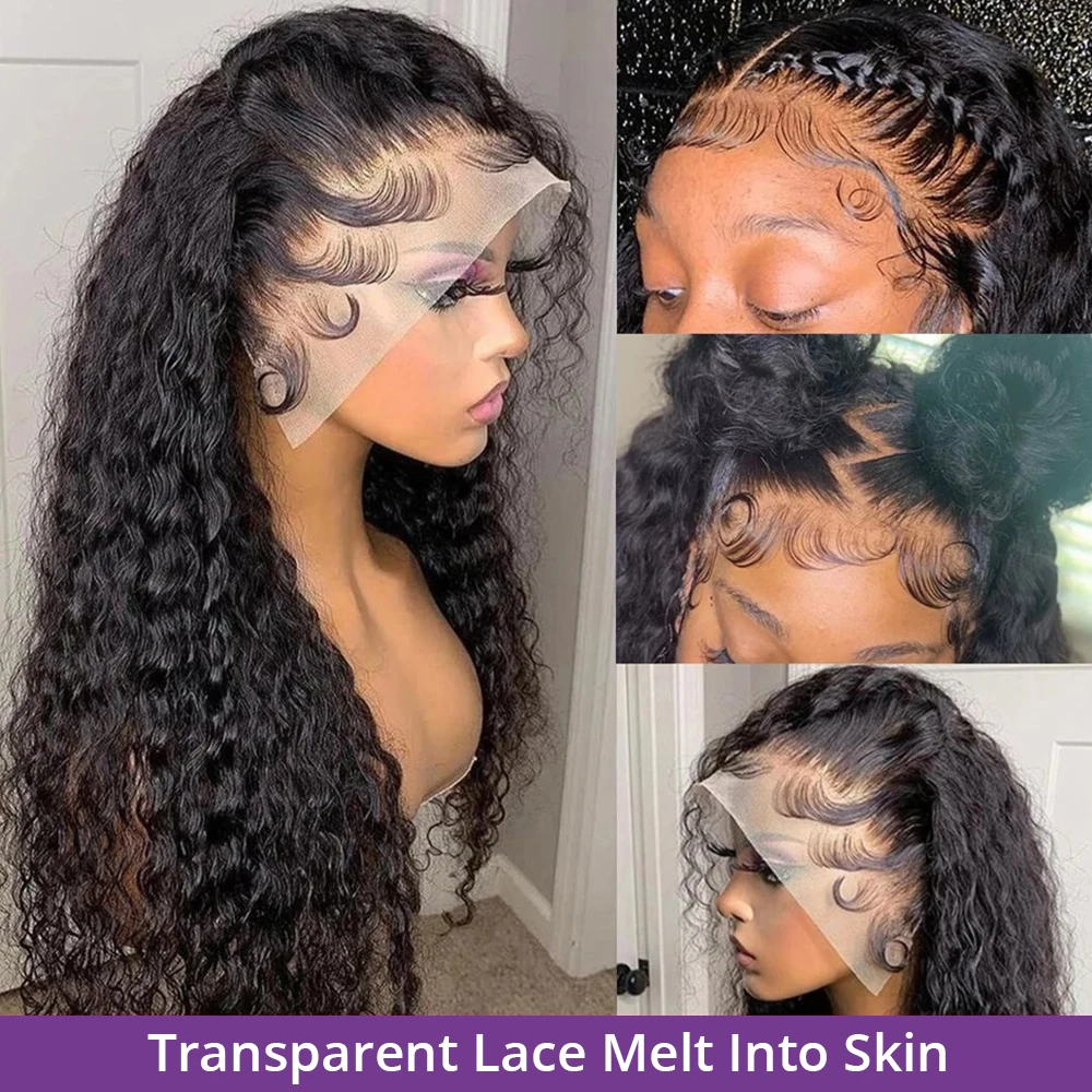 360 Полный парик на шнуровке искусственные вьющиеся человеческие волосы для