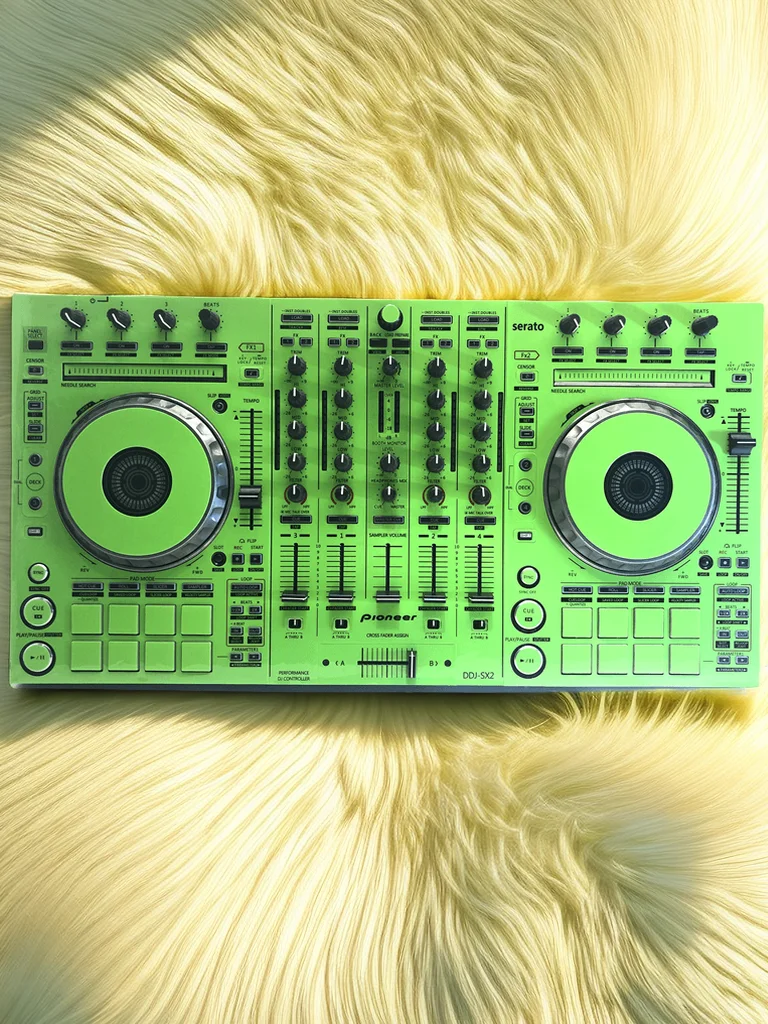 Защитная пленка для дискового контроллера DJ светлый кожаный стикер цвет может