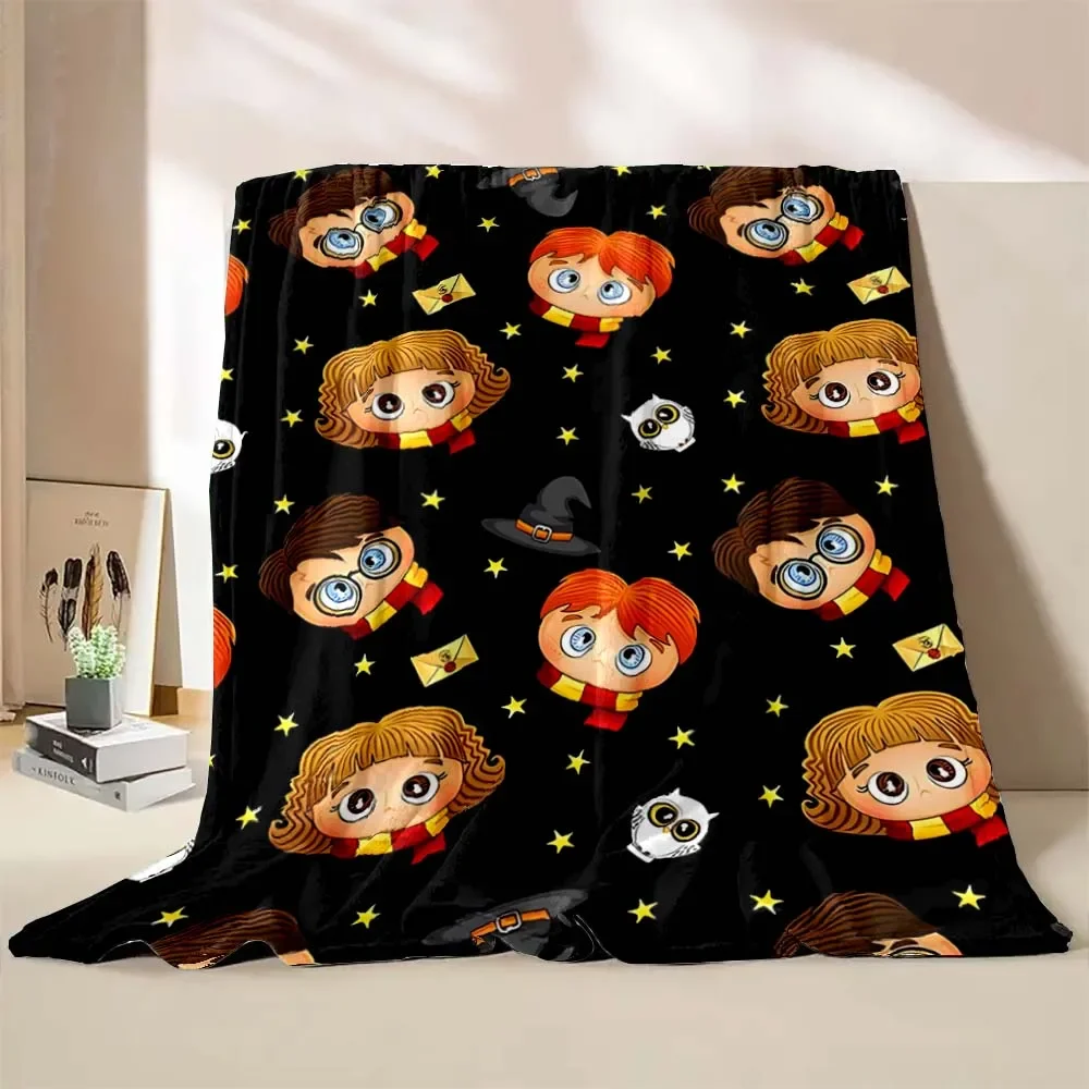 Гарри Поттер Волшебные Инструменты с принтом мультфильма Одеяло для детей и