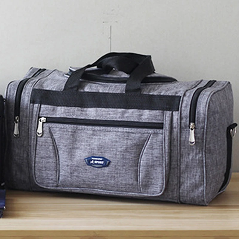 Oxford Waterproof Men Travel Bags Hand Luggage Big Travel Bag Business Large Capacity Weekend Duffle Travel Bag For Male