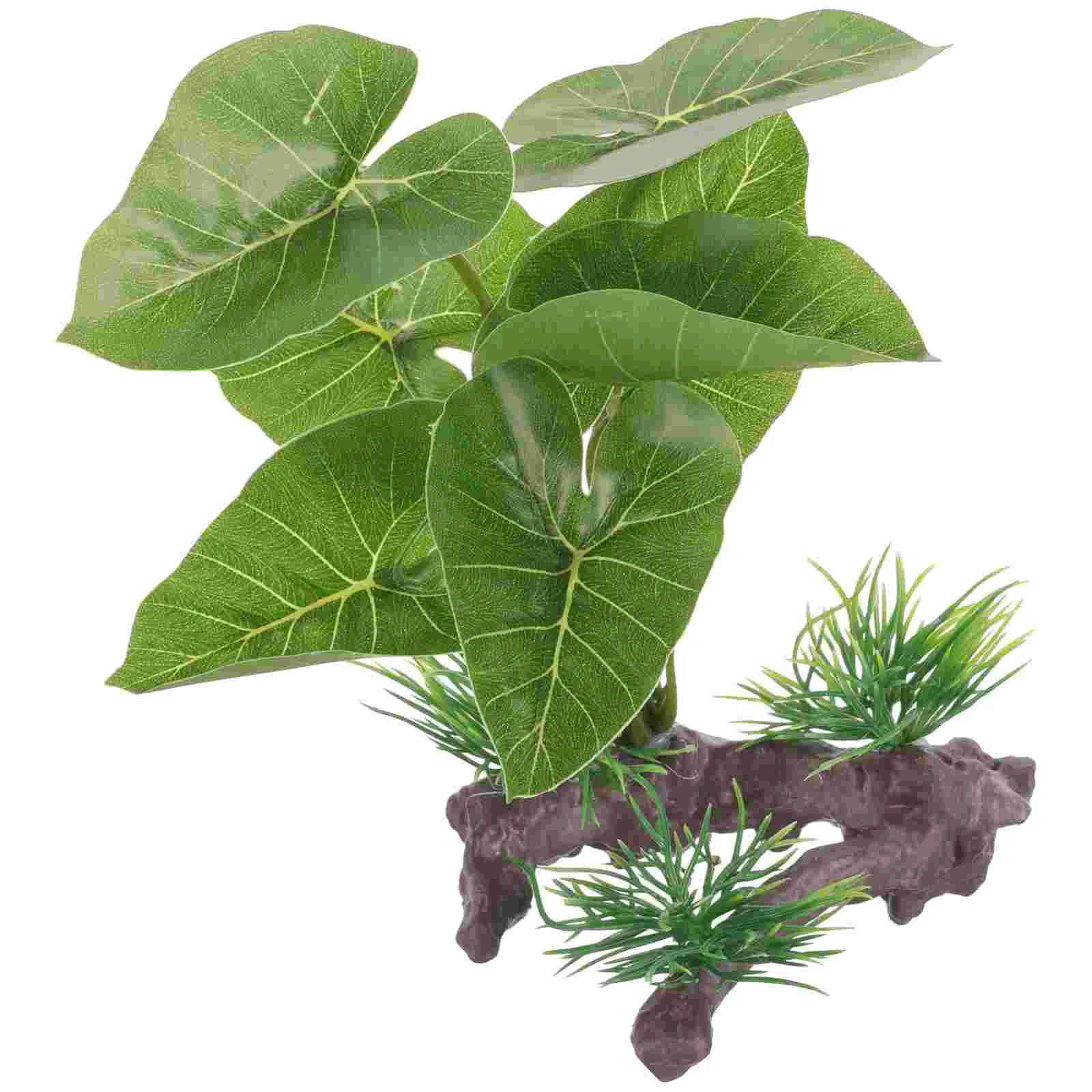 Искусственные водные растения террариум украшения для аквариума пресноводный