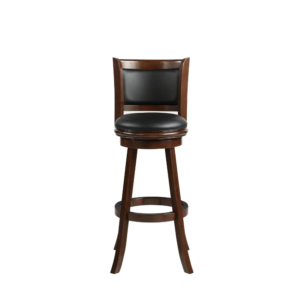 

Boraam Augusta 34in. Swivel Wood Bar Stool, Cappuccino Finish dinning chair for events